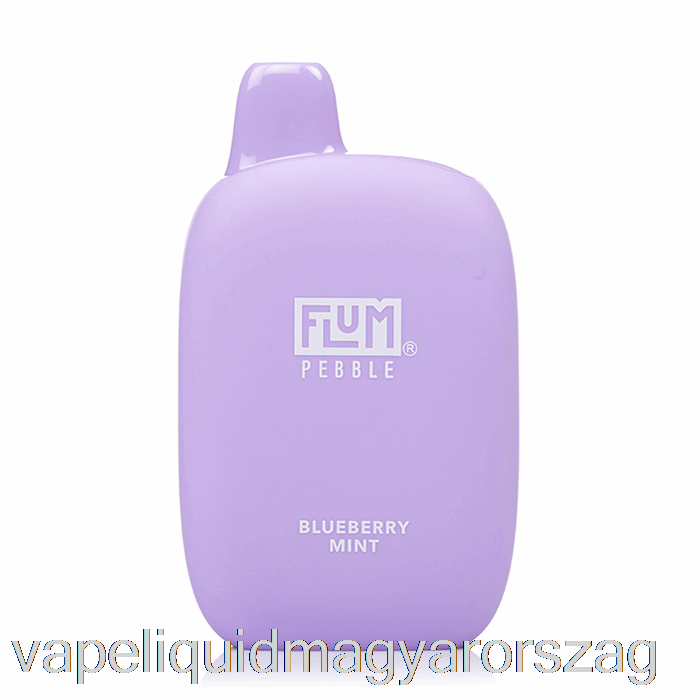 Flum Pebble 6000 Eldobható áfonyás Menta Vape E Cigi